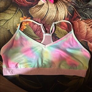 PINK Victoria's Secret Tie-Dye Sports Bra